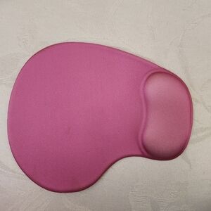 PC Laptop Computer Pink Mouse Pad Wrist Rest Support Protector Trackball Matt